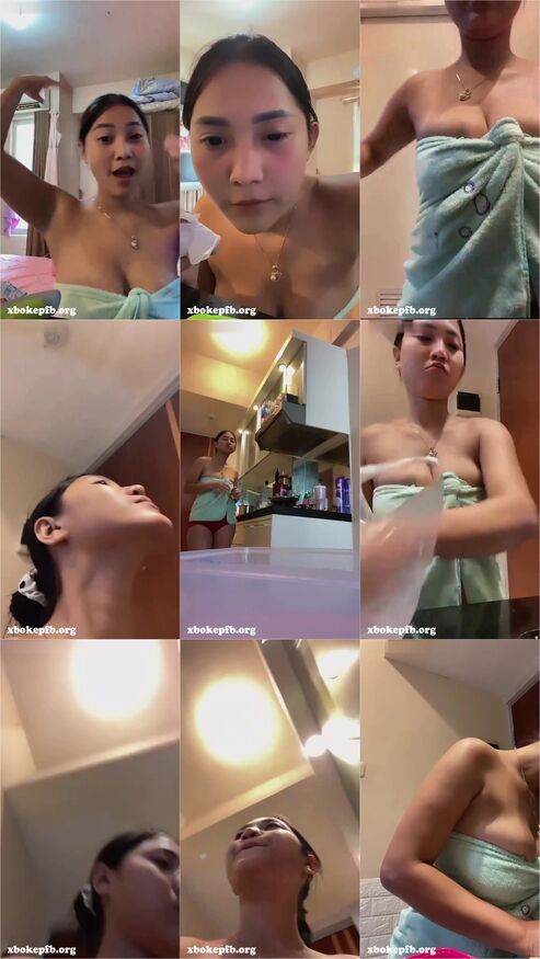 Bokep Live Cybel Pakai Handuk Abis Mandi Bokeplah.Com