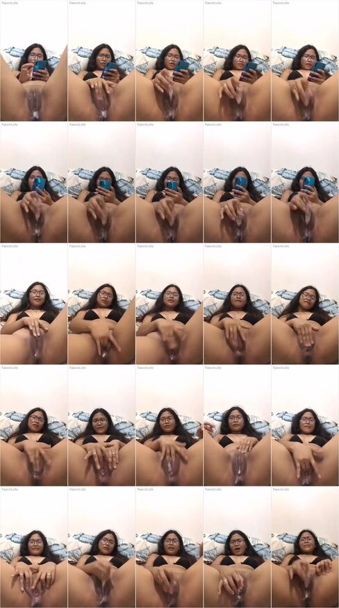 Cantik Kaca Mata Sange Colmek Sambil Nonton Bokep