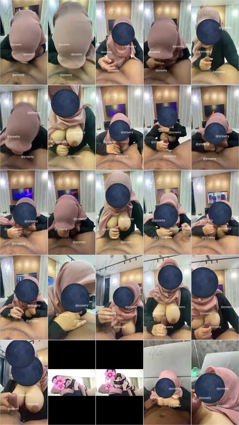 Bokep Jilbab - Sepongan Binor Hijabers Cakep Konten By @Yrswty