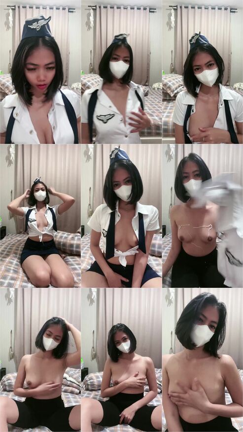 Uting Azkaa Bondol Cosplay Pramugari 62794746 Id Mango 158413