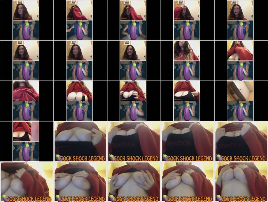 Omegle Cantik Toge Kaget Lihat Kontol Gede