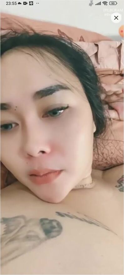Sleep Call With Fathiaa Janda Mudah Bertato Pap Susu