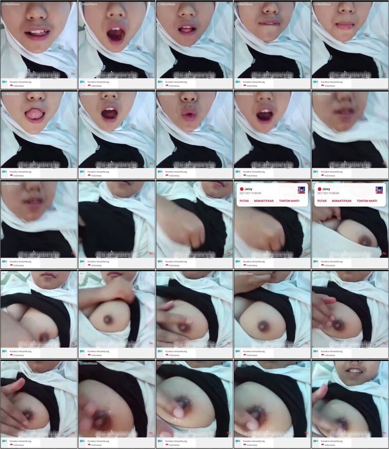 Ome Tv Sma Hijab Binal Pamer Toket