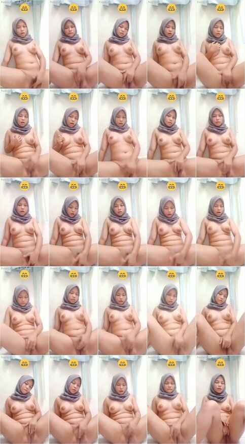 Abg Jilbab Abu Abu Colmek Nagih