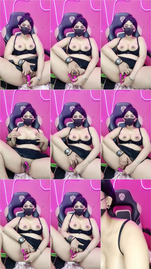 Comeback Omek Ngangkang Kursi Tante Geraldine Hot51 150599