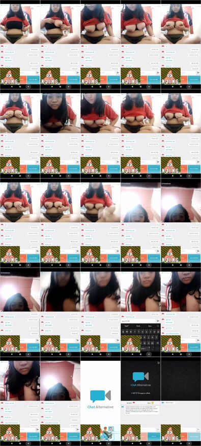 Ome Tv Cewek Baju Merah Toge Binal