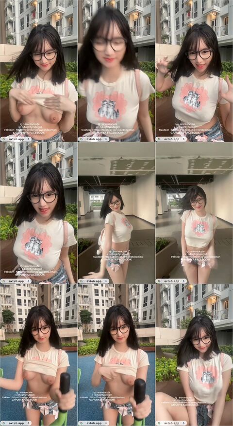 Arachu Mulai Eksib Pap Toket Kecil Di Taman Apartemen 146884