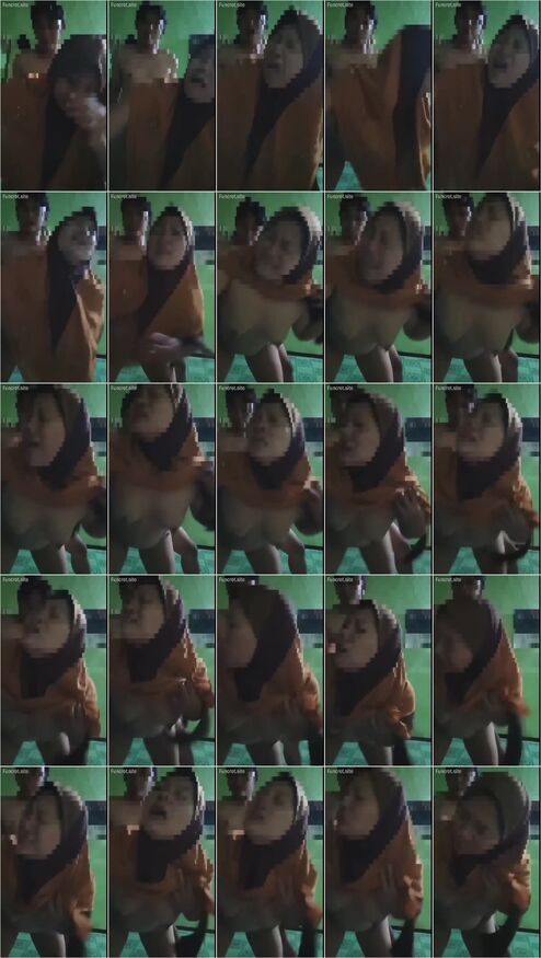 Genjot Binor Hijab Dari Belakang