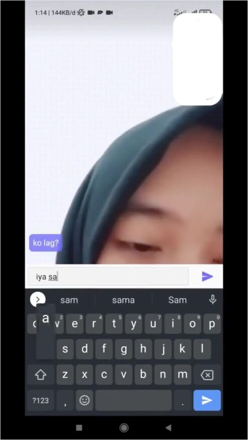 Vcs Kakak Zea Cewek Jilbab Utingnya Keliatan