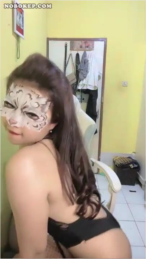 Bokep Indo Host Lingerie Hitam Binal Live Hot