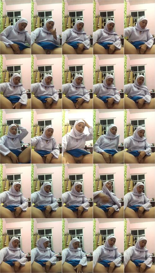 Gadis Pelajar Binal Gesek Memek